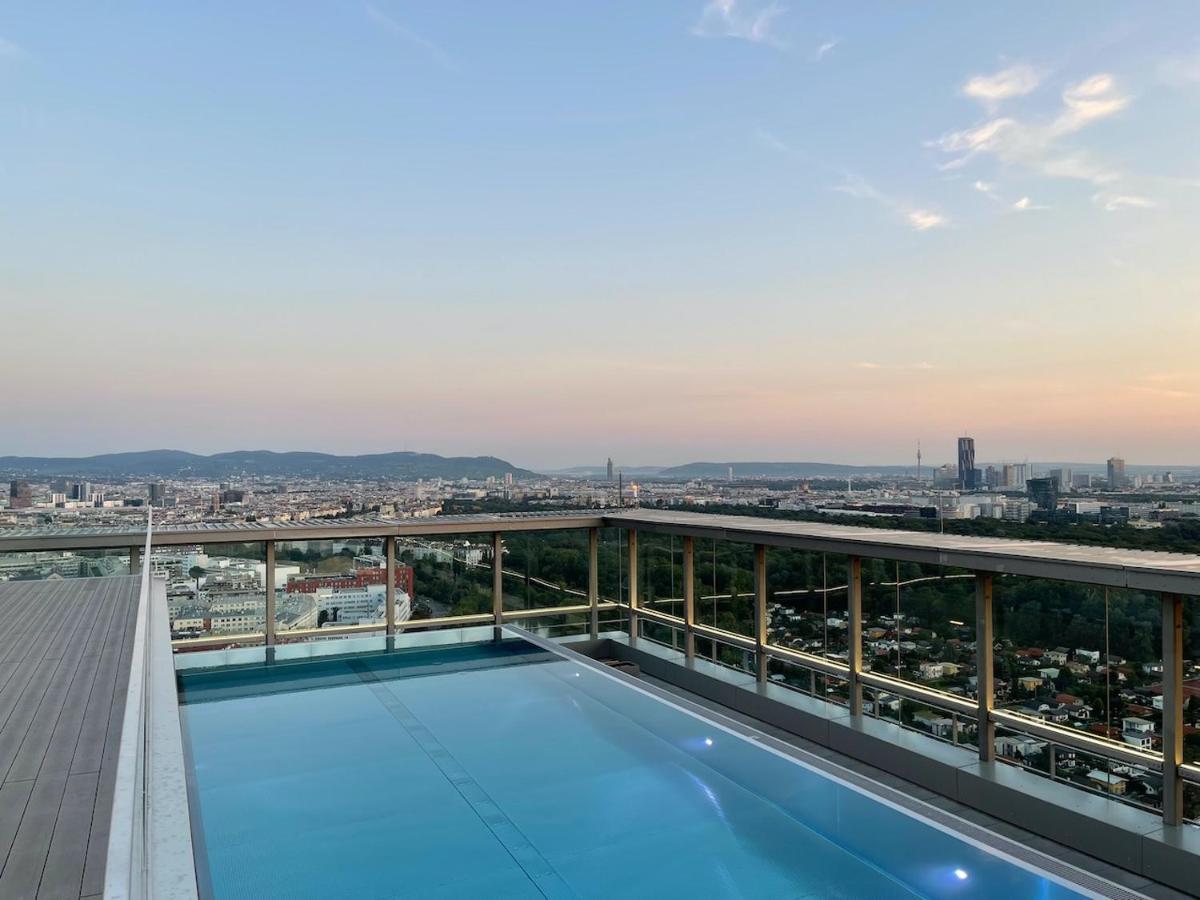 Triiiple Level 20 - Sonnenwohnen Apartment Mit Parkplatz Und Fantastischem Ausblick Vídeň Exteriér fotografie