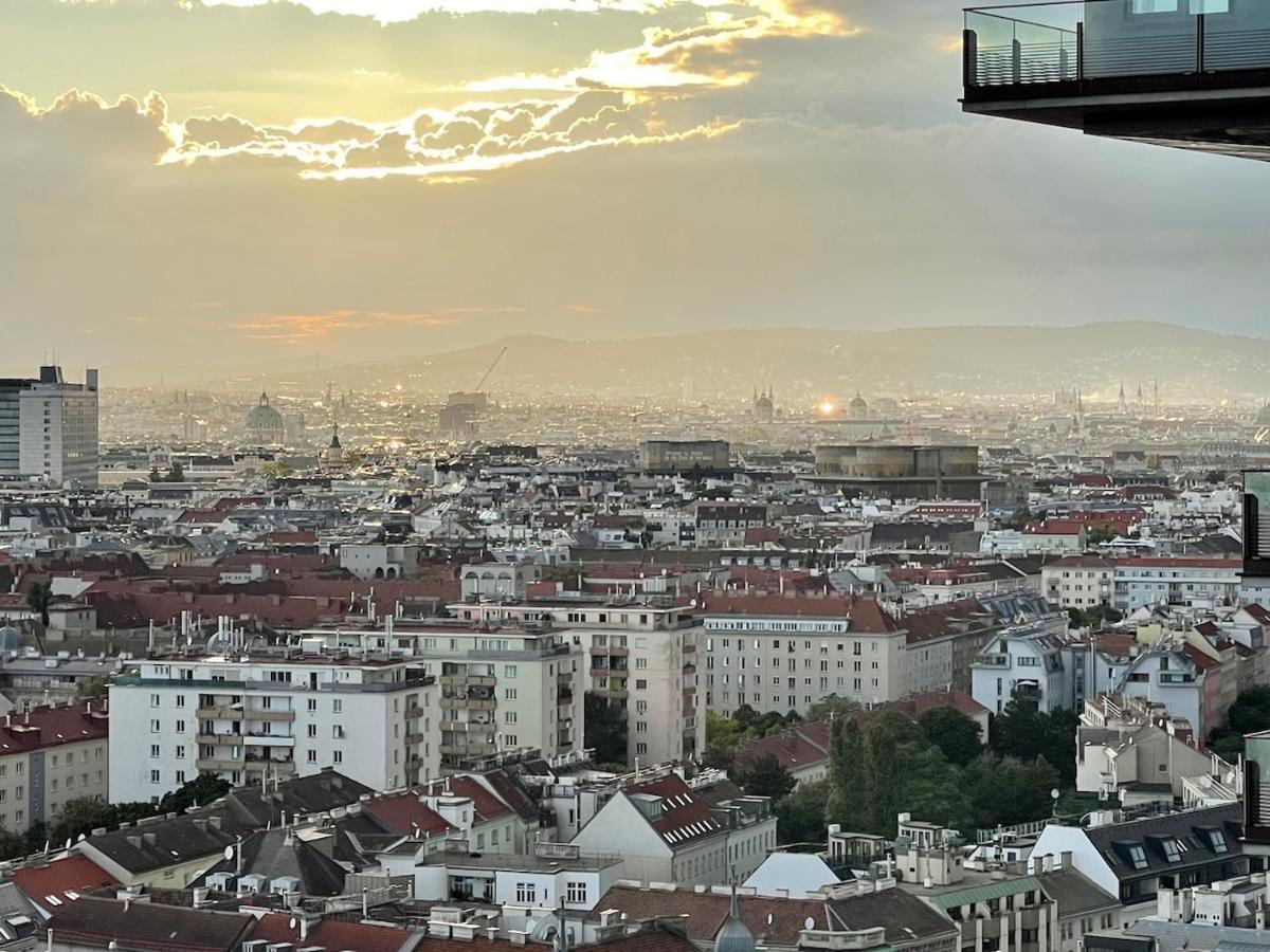 Triiiple Level 20 - Sonnenwohnen Apartment Mit Parkplatz Und Fantastischem Ausblick Vídeň Exteriér fotografie